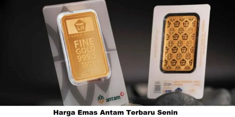 Harga Emas Antam Terbaru Senin: Turun Jadi Rp2.415.000 per Gram