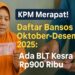KPM Merapat! Daftar Bansos Oktober-Desember 2025 Ada BLT Kesra Rp900 Ribu