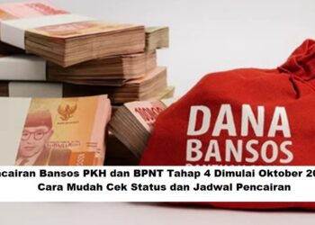 Pencairan Bansos PKH dan BPNT Tahap 4 Dimulai Oktober 2025: Cara Mudah Cek Status dan Jadwal Pencairan