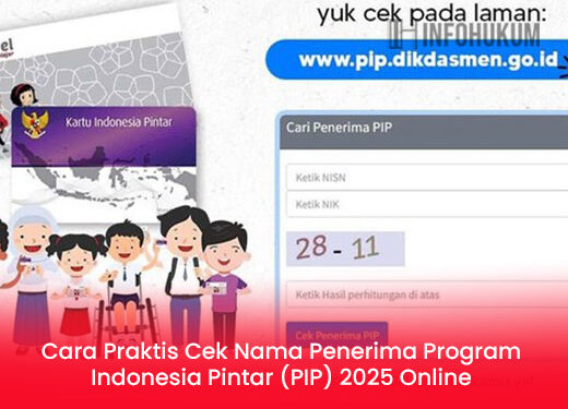 Cara Praktis Cek Nama Penerima Program Indonesia Pintar (PIP) 2025 Online