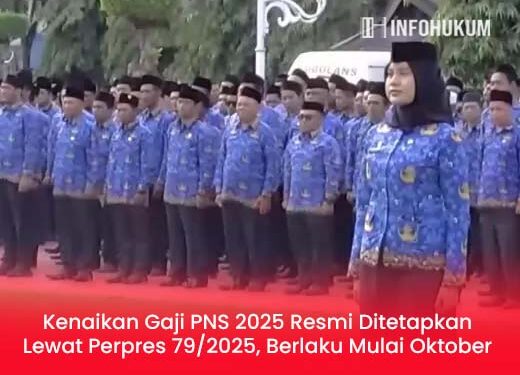 Kenaikan Gaji PNS 2025 Resmi Ditetapkan Lewat Perpres 79/2025, Berlaku Mulai Oktober