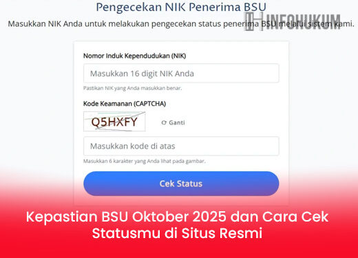 Kepastian BSU Oktober 2025 dan Cara Cek Statusmu di Situs Resmi