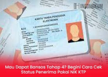 Mau Dapat Bansos Tahap 4? Begini Cara Cek Status Penerima Pakai NIK KTP