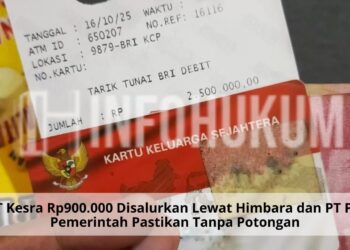 BLT Kesra Rp900.000 Disalurkan Lewat Himbara dan PT Pos, Pemerintah Pastikan Tanpa Potongan
