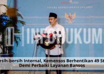 Bersih-bersih Internal, Kemensos Berhentikan 49 Staf Demi Perbaiki Layanan Bansos