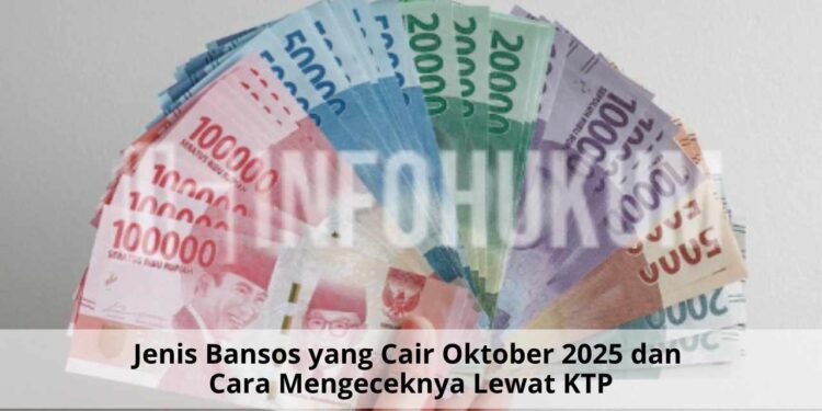 Jenis Bansos yang Cair Oktober 2025 dan Cara Mengeceknya Lewat KTP