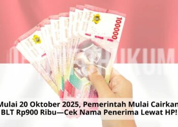Mulai 20 Oktober 2025, Pemerintah Mulai Cairkan BLT Rp900 Ribu—Cek Nama Penerima Lewat HP!
