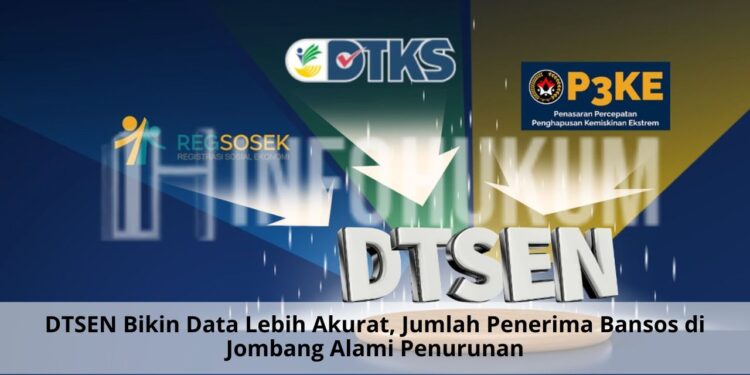 DTSEN Bikin Data Lebih Akurat, Jumlah Penerima Bansos di Jombang Alami Penurunan