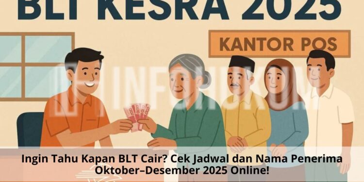 Ingin Tahu Kapan BLT Cair? Cek Jadwal dan Nama Penerima Oktober–Desember 2025 Online!