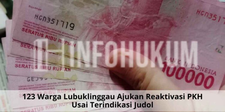 123 Warga Lubuklinggau Ajukan Reaktivasi PKH Usai Terindikasi Judol