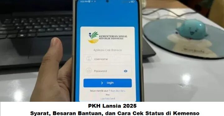 PKH Lansia 2025: Syarat, Besaran Bantuan, dan Cara Cek Status di Kemenso