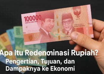 Apa Itu Redenominasi Rupiah Pengertian, Tujuan, dan Dampaknya ke Ekonomi