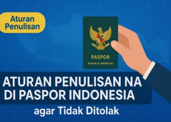 Aturan Penulisan Nama di Paspor Indonesia agar Tidak Ditolak