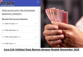 Cara Cek Validasi Data Bansos dengan Mudah November 2025