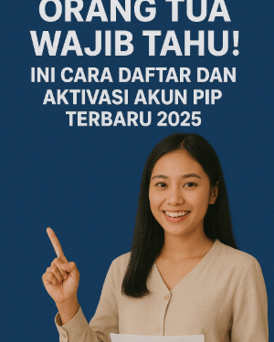 Orang Tua Wajib Tahu! Ini Cara Daftar dan Aktivasi Akun PIP Terbaru 2025