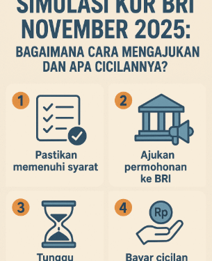 Simulasi KUR BRI November 2025: Bagaimana Cara Mengajukan dan Apa Cicilannya?