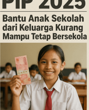PIP 2025 Bantu Anak Sekolah dari Keluarga Kurang Mampu Tetap Bersekolah