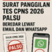Hati-Hati! Surat Panggilan Tes CPNS 2026 Palsu Beredar Lewat Email dan WhatsApp