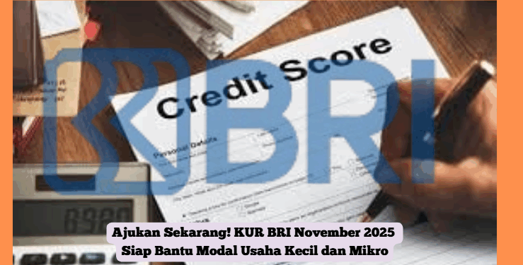 Ajukan Sekarang! KUR BRI November 2026 Siap Bantu Modal Usaha Kecil dan Mikro