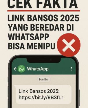Cek Fakta: Link Bansos 2025 yang Beredar di WhatsApp Bisa Menipu