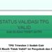 TPG Triwulan 3 Sudah Cair: Info GTK Masih Tidak Valid? Ini Penyebab dan Solusinya