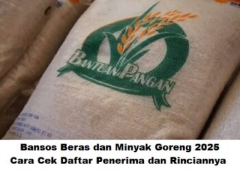 Bansos Beras dan Minyak Goreng 2025: Cara Cek Daftar Penerima dan Rinciannya