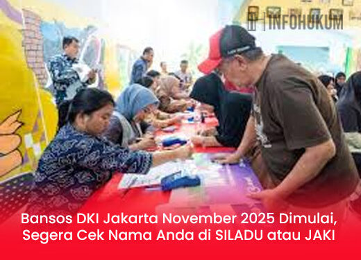 Bansos DKI Jakarta November 2025 Dimulai, Segera Cek Nama Anda di SILADU atau JAKI