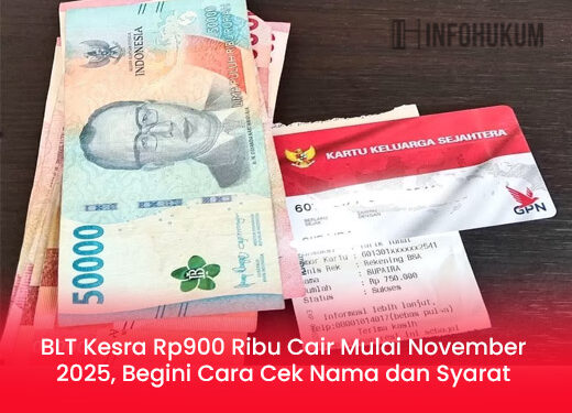 BLT Kesra Rp900 Ribu Cair Mulai November 2025, Begini Cara Cek Nama dan Syarat Penerima