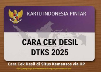 Cara Cek Desil di Situs Kemensos via HP