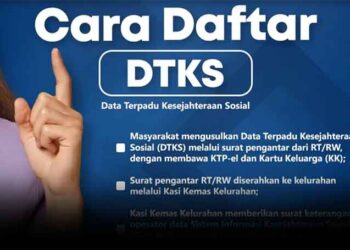 Panduan Cara Daftar DTKS Secara Online Melalui HP