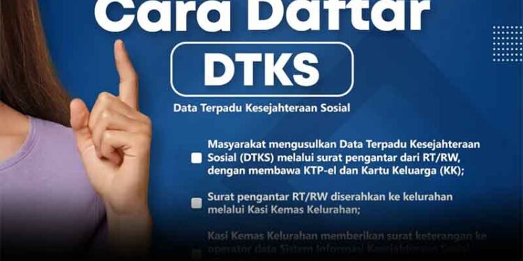 Panduan Cara Daftar DTKS Secara Online Melalui HP