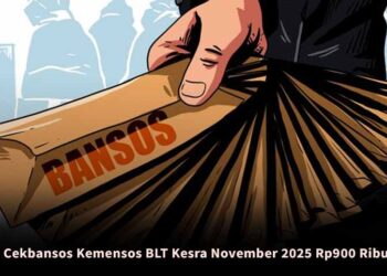 Cekbansos Kemensos BLT Kesra November 2025 Rp900 Ribu 