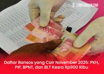 Daftar Bansos yang Cair November 2025: PKH, PIP, BPNT, dan BLT Kesra Rp900 Ribu