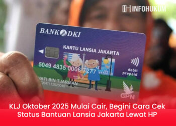 KLJ Oktober 2025 Mulai Cair, Begini Cara Cek Status Bantuan Lansia Jakarta Lewat HP