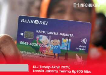 KLJ Tahap Akhir 2025 Mulai Disalurkan, Lansia Jakarta Terima Rp900 Ribu Sekaligus