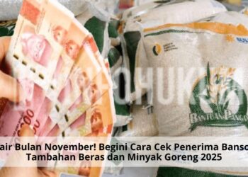 Cair Bulan November! Begini Cara Cek Penerima Bansos Tambahan Beras dan Minyak Goreng 2025