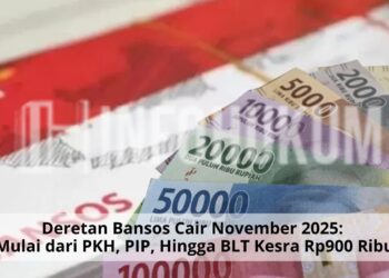 Deretan Bansos Cair November 2025: Mulai dari PKH, PIP, Hingga BLT Kesra Rp900 Ribu