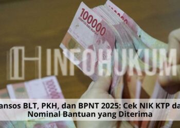 Bansos BLT, PKH, dan BPNT 2025: Cek NIK KTP dan Nominal Bantuan yang Diterima
