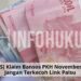 [HOAKS] Klaim Bansos PKH November 2025? Jangan Terkecoh Link Palsu