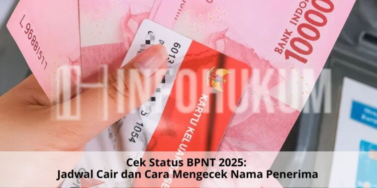Cek Status BPNT 2025: Jadwal Cair dan Cara Mengecek Nama Penerima