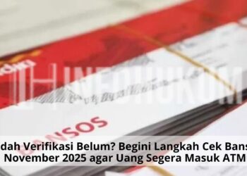 Sudah Verifikasi Belum? Begini Langkah Cek Bansos November 2025 agar Uang Segera Masuk ATM