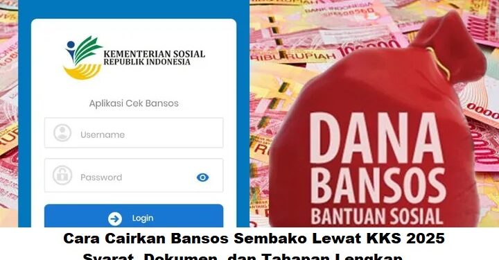 Cara Cairkan Bansos Sembako Lewat KKS 2025: Syarat, Dokumen, dan Tahapan Lengkap