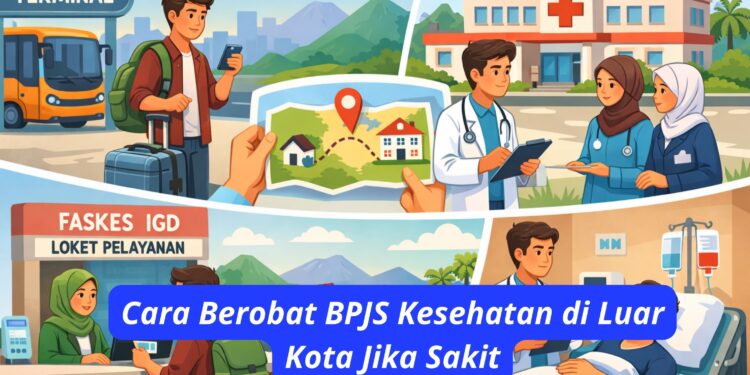 Cara Berobat BPJS Kesehatan di Luar Kota Jika Sakit