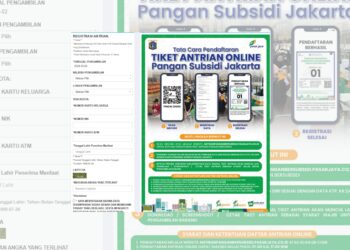 Cara Daftar Antrian Sembako KJP Desember 2025 Online di Pasar Jaya