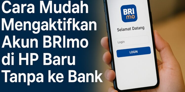 Cara Mudah Mengaktifkan Akun BRImo di HP Baru Tanpa ke Bank