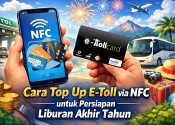 Cara Top Up E-Toll via NFC di HP untuk Persiapan Liburan Akhir Tahun