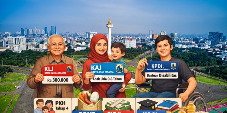 Daftar Bansos DKI Jakarta Desember 2025, Bantuan Lansia hingga Disabilitas Cair