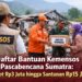 Daftar Bantuan Kemensos Pascabencana Sumatra Perabot Rp3 Juta hingga Santunan Rp15 Juta