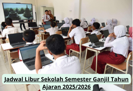 Jadwal Libur Sekolah Semester Ganjil Tahun Ajaran 2025/2026