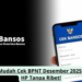 Cara Mudah Cek BPNT Desember 2025 Pakai HP Tanpa Ribet!